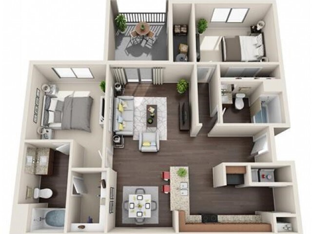 Unit 11-384 11-287 floor plan